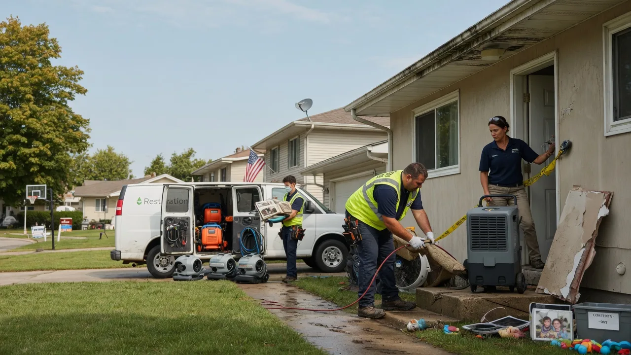 Water Damage Restoration in Shoals, IN near me